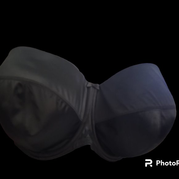 Black Strapless BRA--Sculptresse by Panache-9670 Size: 40J - Picture 5 of 7